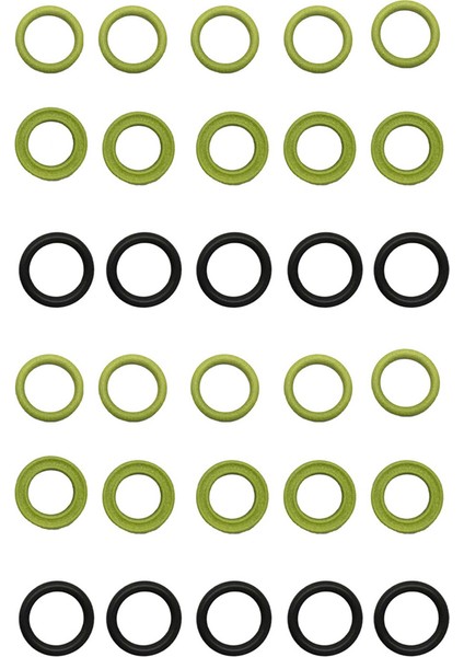 Запасные Части ПЫЛЕСОСА,30X O-Ring Sızdırmazlık Halkası Karcher Yüksek Basınçlı Yıkama Makinesi Profesyonel Basınçlı Yıkama Makinesi Yedek Seti Contaları Tr 2.880-001.0 (Yurt Dışından)