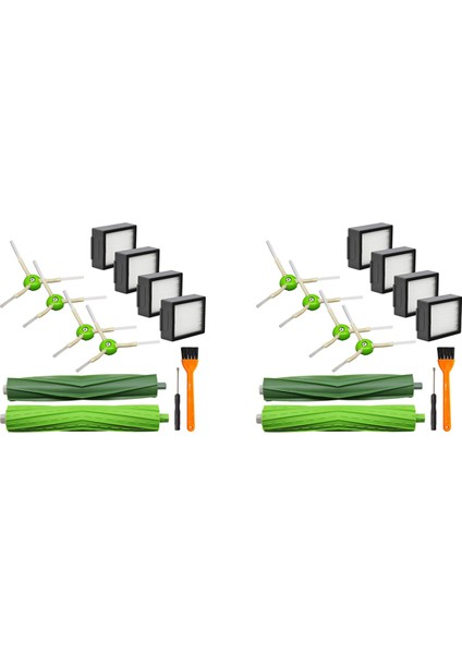Запасные Части Пылесоса,irobot Roomba Için 24 Adet I7 E5 E6 I3 Rulo Fırça Yan Fırça Filtre Temizleme Aksesuarları (Yurt Dışından) fiyatları