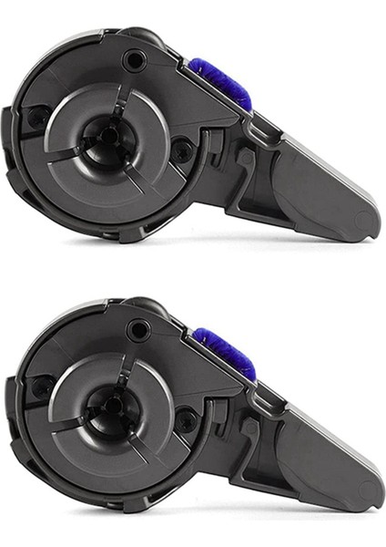 Запасные Части Пылесоса,dyson Digital Slim, V8 Slim, V12 V15 Detect Slim Elektrikli Süpürge Yedek Parçaları Için 2x Rulo Fırça Çubuğu Uç Kapağı Kapağı (Yurt Dışından)