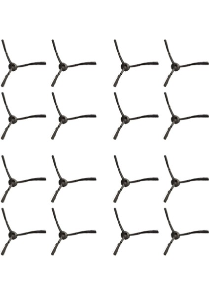 Medion MD16192 MD18500 MD18501 MD18600 Elektrikli Süpürge Için 16 x Plastik Yan Fırça (Yurt Dışından)