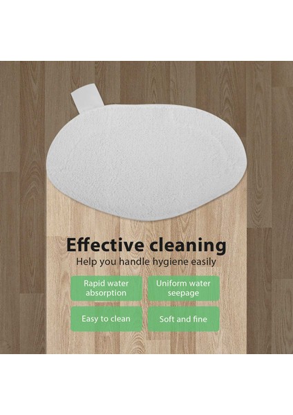 2 Adet Yıkanabilir Paspas Bezi Polti Kiti Vaporetto Buharlı Süpürge Yedek Aksesuar Parçaları (Yurt Dışından) indirimleri