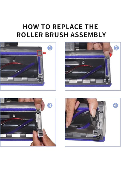 Dyson V7 V8 V10 V11 V15 Sert Zemin Aparatı Temizleyici Elektrikli Kafa Için Yedek Vakum Kafası (Yurt Dışından) indirimleri