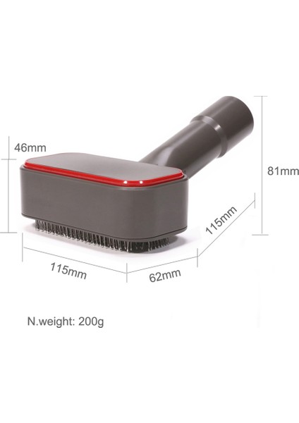 Dyson Pet Bakım Aracı Köpek Fırçası Elektrikli Süpürge Dyson V6V7V8V9 Köpekbalığı Miele Karcher Elektrikli Süpürge (Yurt Dışından) modelleri