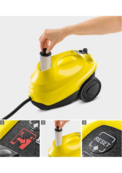 Buharlı Temizleyici Su Arıtma Kireç Çözücü Kartuş Karcher Sc2 Sc3 Temiz Su Kireç Çözücü Filtre Premium Dik 4 Adet (Yurt Dışından)