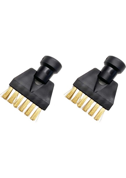 2x Karcher Sc1 Sc2 Sc3 Düz Bakır Fırça Temizleme Fırçası Buharlı Temizleyici Için Eki Adaptörü Ev Temizleme Memesi (Yurt Dışından)