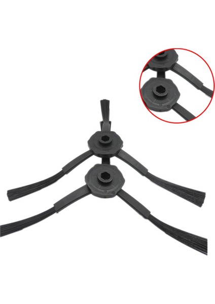 Ecovacs CEN540 CR120 Için 3 Çift Robot Süpürge 3 Kollu Yan Fırça (Yurt Dışından) fırsatları