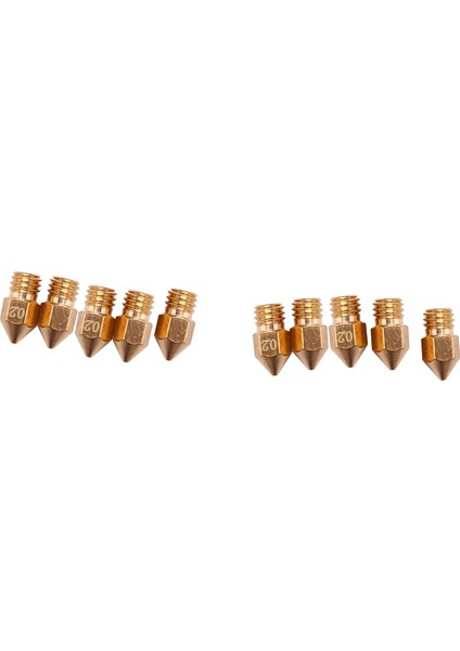 2x V6 J-Kafa Hotend Tam Kiti ile 20 Adet Ekstruder Baskı Kafası + 10 Adet Paslanmaz Çelik 1.75MM Meme Boğaz V6 ile Uyumlu (Yurt Dışından)