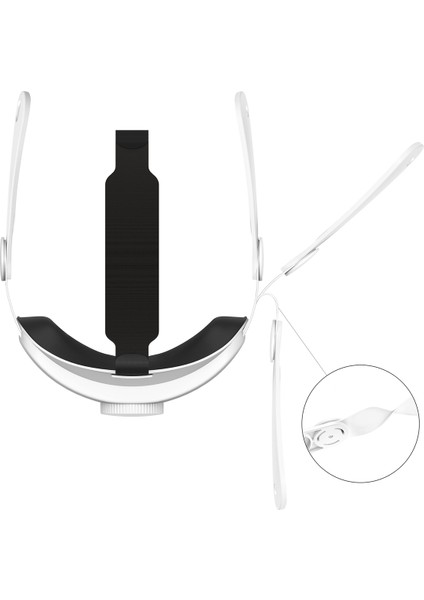 3 Vr Kafa Bandı ile Uyumlu Masa Başlıkları ile Uyumlu Ayarlanabilir Kafa Bandı Vr Aksesuarları-Siyah (Yurt Dışından) indirimleri