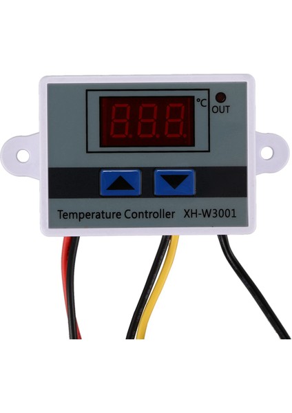 15 Adet 220V 10A Dijital LED Sıcaklık Kontrol Cihazı Termostat Kontrol Anahtarı Probu (Yurt Dışından) fırsatları