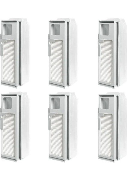 Запасные Части Пылесоса,narwal J4 J4 Lite Entegre Filtre Torbası Robot Süpürge Aksesuarları Yedek Parça Değiştirme Için 6 Adet (Yurt Dışından)