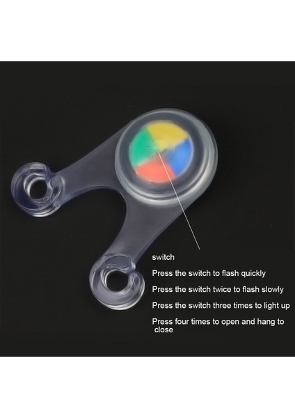 10 Adet Su Geçirmez Kamp LED Çadır Dize Halat Koruma Asılı Işıklar Mini El Feneri Açık Kamp Uyarı Güvenlik Lambası (Yurt Dışından) indirimleri