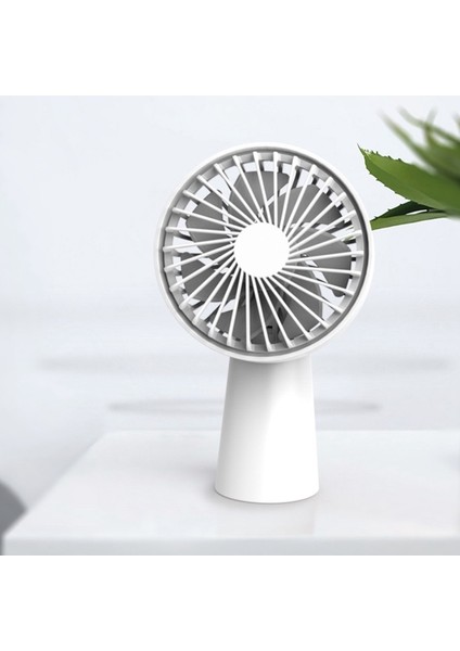 Taşınabilir Masa Soğutma Fanı USB Şarj Edilebilir Salınımlı Kişisel Ev Öğrenci Yurdu Sessiz Radyatör (Yurt Dışından)