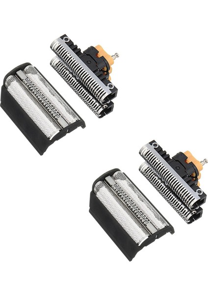 2x Yedek Folyo Ekran + Çerçeve Braun Tıraş Makinesi/tıraş Makinesi Series3 310 31B 5000/6000 350 360 380 5312 5485 5610 5614 5443 (Yurt Dışından)