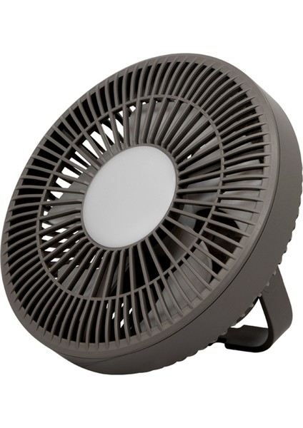 Açık Kamp Hava Soğutucu Fan LED Lamba ile Uzaktan Kumanda USB Şarj Edilebilir Tavan 3 Dişli Duvar Ventilador-Siyah (Yurt Dışından)