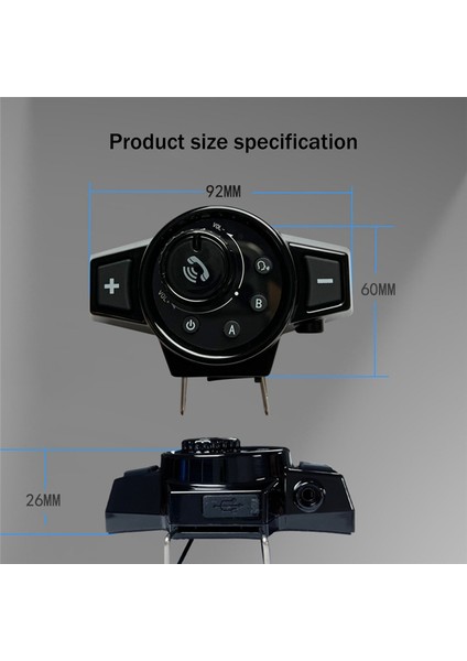 Motosiklet Kulaklık Kask Bluetooth5.0 Kablosuz Kulaklık Müzik Kulaklık Motosiklet Bisiklet Çağrı Kulaklığı (Yurt Dışından) modelleri