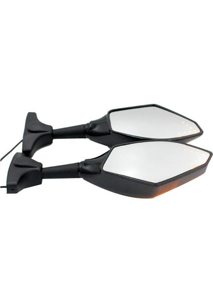 LED Dikiz Aynası Motosiklet Ayna Göstergesi Ayna Dönüş Sinyali Hondas ile Uyumlu (Yurt Dışından)