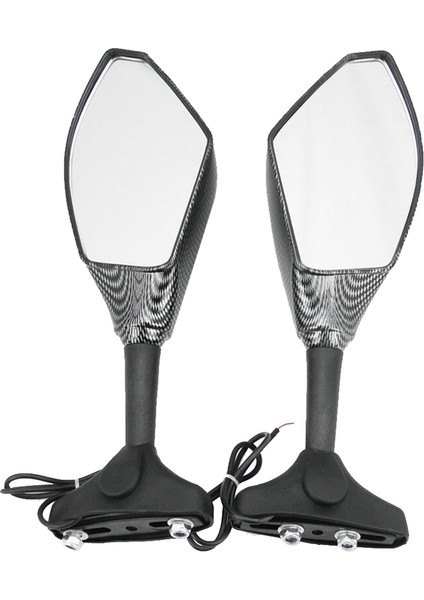 LED Dikiz Aynası Motosiklet Ayna Göstergesi Ayna Dönüş Sinyali Hondas ile Uyumlu (Yurt Dışından) fırsatları