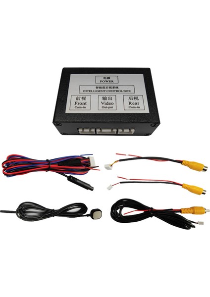 Otopark Kamerası Video Kontrol Sistemi Kanal Dönüştürücü Ön ve Arka Görünüm Manuel Anahtarlı 2 Yönlü Kontrol Kutusu (Yurt Dışından) indirimleri
