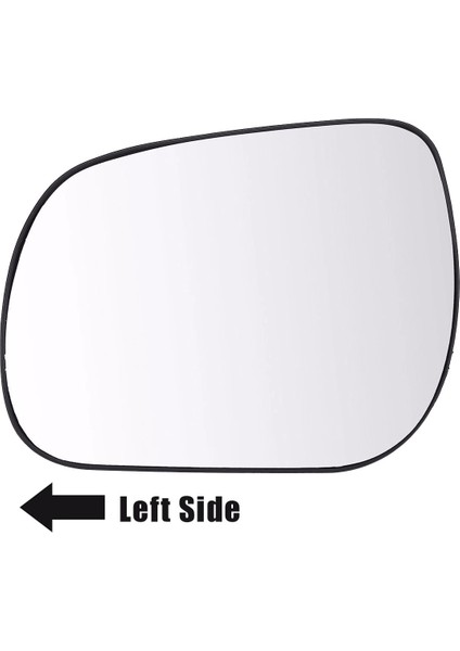 Sol Kanat Yan Ayna Camı Isıtmalı Destek Plakalı 2006 2007 2008 2009 2010 2011 2012 ile Uyumlu (Yurt Dışından) indirimleri