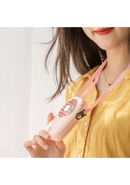 Taşınabilir Asılı Boyun Fan Mini Elektrikli Soğutma Bel Hava Soğutucu Açık Ev Ofis Için Tembel Yeşil (Yurt Dışından) fırsatları