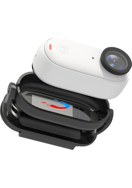 Go 3 Cap ile Uyumlu Kolay Sabitleme Kıskacı Şapka Iğnesi Hızlı Serbest Bırakma Kelepçesi Manyetik Çerçeve Sabit Tutucu Spor Kamera Aksesuarları (Yurt Dışından)