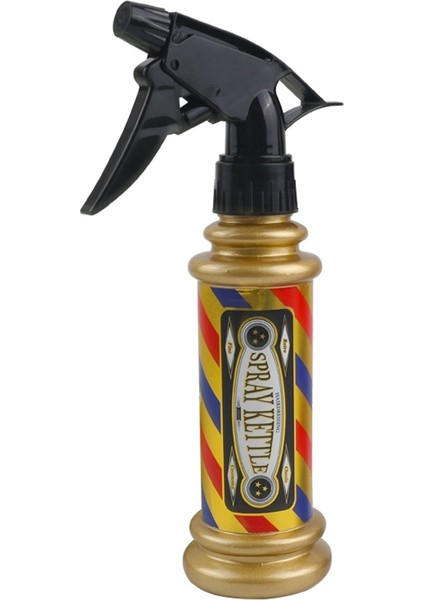 Altın 300 ml Saç Spreyi Şişesi Salon Kuaför Su Püskürtücü Kuaförlük Mist Boş Şişe Saç Şekillendirici Araçları (Yurt Dışından)