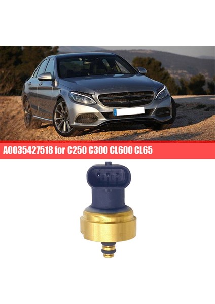 A0035427518 Yağ Basınç Sensörü Yakıt Basınç Sensörü Mercedes-Benz C250 C300 CL600 CL65 (Yurt Dışından)