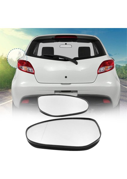 Araba Dikiz Yan Ayna Cam Lens ile Uyumlu 3 2008-2013 2 2007-2014 Araba Aksesuarları (Yurt Dışından) fiyatları