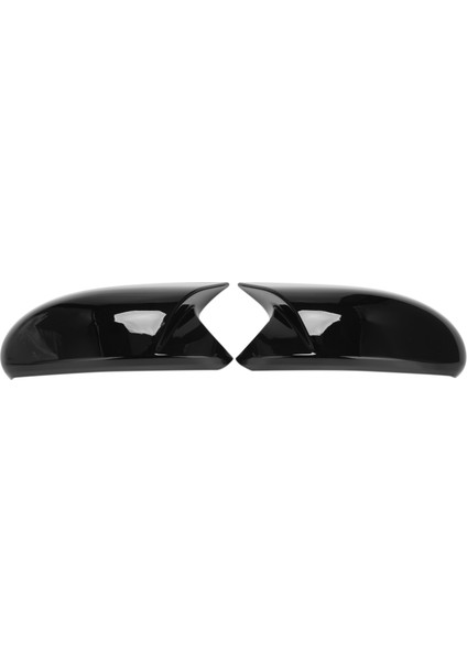 Çift Araba Siyah Dikiz Aynası Kapatma Kapakları ile Uyumlu E90 E91 PRE-2005-2007 E92 E93 2006-2009 E80 E81 E87 (Yurt Dışından) indirimleri