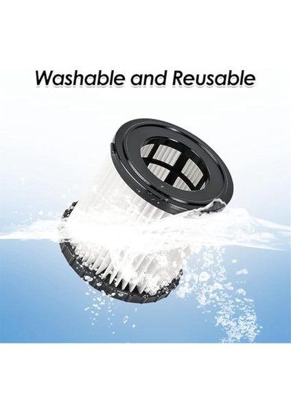 18V One+ PCL733, PCL734, P3240 Islak/kuru Elektrikli Süpürgeler, Parça A32VC05, A32RF08 ile Uyumlu 4 Paket Filtreler (Yurt Dışından)