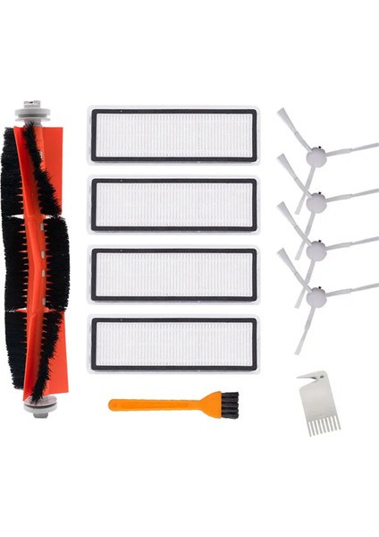 Запасные Части Пылесоса,hepa Filtre Paspas Bezi Xiaomi Mijia 1C/STYTJ01ZHM Dreame F9 Robotik Elektrikli Süpürge Aksesuarları (Yurt Dışından)