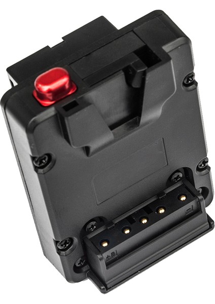 V Montajlı V-Lock Pil - Np-F F550 F570 F750 F970 Sahte Pil Dönüştürücü Plaka D-Tap, LED Işık Monitörü ile Uyumlu V-Mount (Yurt Dışından)