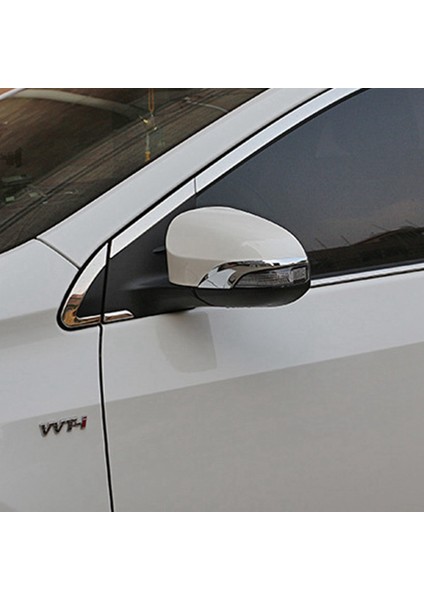 Abs Krom Yan Dönüş Sinyali Ayna Kapakları Dikiz Kapak Trim ile Uyumlu Aqua Prius C 2015-2020 Araba Aksesuarları (Yurt Dışından) modelleri
