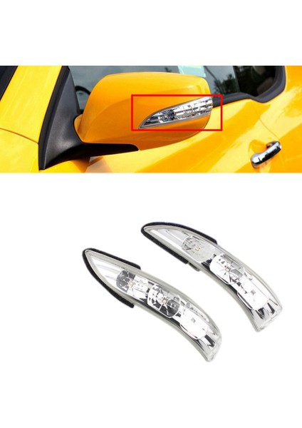 Sol Yan Ayna Dönüş Sinyali Işık Yan Tekrarlayıcı Lamba 87613 2M000 Coupe 2009-2014 ile Uyumlu (Yurt Dışından) modelleri