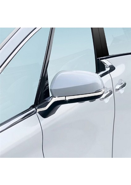 Alphard 40 Serisi 2023+ Araba Aksesuarları ile Uyumlu Araba Gümüş Dikiz Aynası Dekoratif Çıkartmalar (Yurt Dışından) indirimleri
