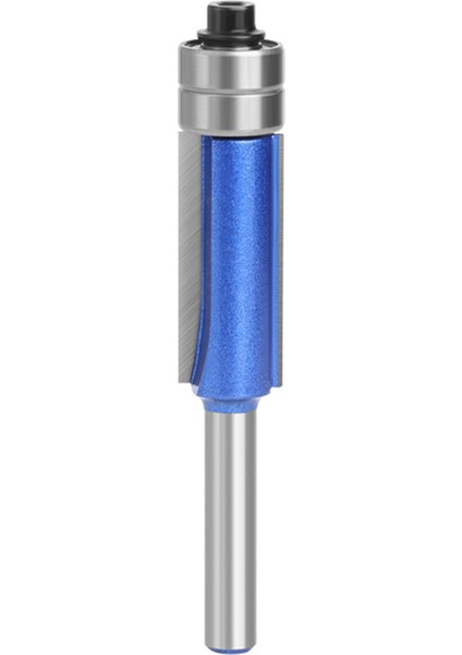 4 Adet 6.35MM Shank Yüksek Kaliteli Freze Kesici Gömme Trim Rulman Yönlendirici Bit Seti Ağaç Işleme ile Uyumlu (Yurt Dışından)