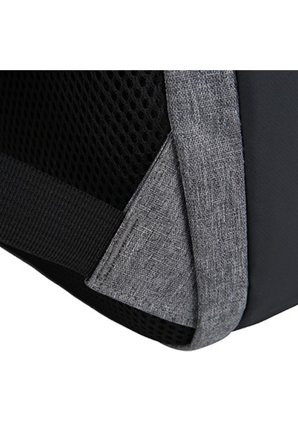 Erkek Iş Çantası Laptop Çantası Çok Fonksiyonlu USB Sırt Çantası Büyük Kapasiteli Sırt Çantası Mavi (Yurt Dışından) fırsatları