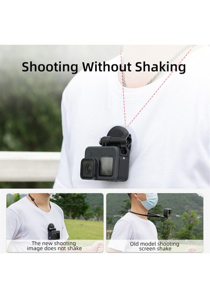 Evrensel Vücut Kamerası Montaj Manyetik Boyun Tutucu Kamera Montajı Çoğu Vücut Kamerası ile Uyumlu Giysilere Sopa (Yurt Dışından) fırsatları