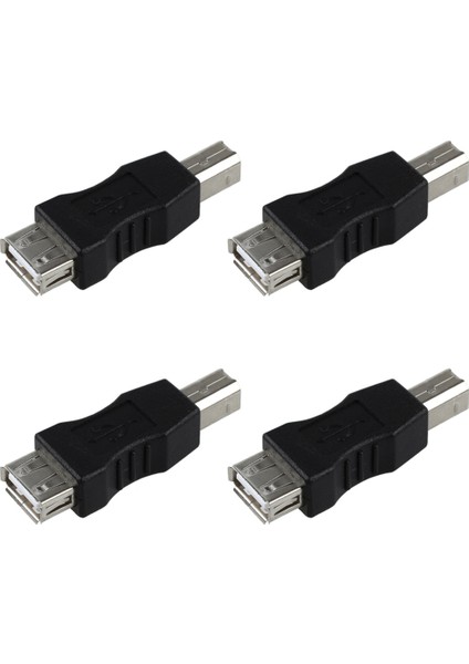4x USB Tip A Dişi - USB Tip B Erkek Adaptör (Yurt Dışından)