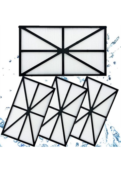 4pcs Havuz Temizleyici Filtreler Yıkanabilir RCX70101 Sharkvac ile Uyumlu Aquavac Robotik Havuz Temizleyici Aksesuarları ile Uyumlu (Yurt Dışından)