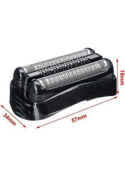10X 21B Tıraş Makinesi Yedek Kafa Braun Serisi 3 Elektrikli Tıraş Makineleri 301S,310S,320S,330S,340S,360S,3010S,3020S,3030S,3040 (Yurt Dışından) modelleri