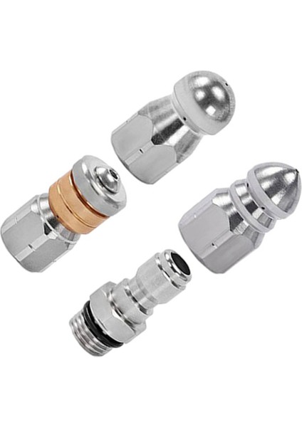 Запасные Части Пылесоса,karcher Için Uygun Basınçlı Yıkama Memesi Kanalizasyon Temizleme Aracı Itici Drenaj Temizleme Memesi Ucu 1/4 (Yurt Dışından) fiyatları