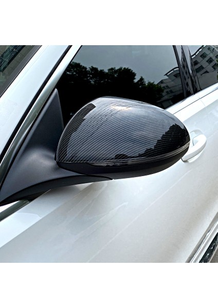 Yan Dikiz Aynası Kapağı Trimi Yan Kanat Ayna Kapakları ile Uyumlu - 2021 2022 S-Class C-Class W206 W223 Karbon Abs (Yurt Dışından) fırsatları