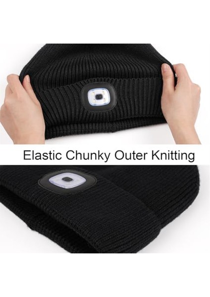 led Şapka, Işıklı Örme Şapka, Erkek Bayan, Sıcak Çorap Şapkası, Dahili Işıklı Örme Şapka, Far Şapkası, 2pcs (Yurt Dışından) fiyatları