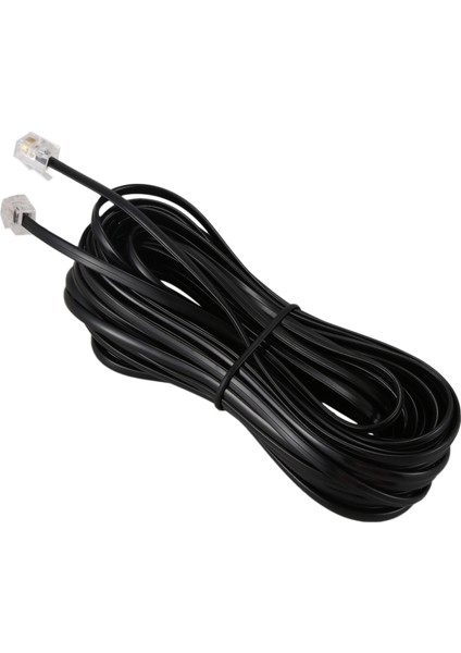 RJ11 6P4C Telefon Kablo Kablosu Adsl Modem 10 Metre (Yurt Dışından)