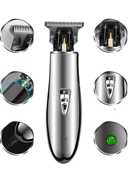 Erkekler Için Saç Kesme Makineleri - Berberler Akülü Bıçak Erkek Saç Kesme Makinesi Sakal Kesme Makinesi Saç Kesme ve Bakım Seti Şarj Edilebilir (Yurt Dışından) indirimleri