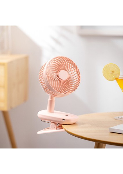 Klipsli Fan 2000 Mah Dijital Ekranlı Ayarlanabilir Masaüstü Ofis, Ev, Seyahat Için Uygun (Beyaz) (Yurt Dışından) modelleri