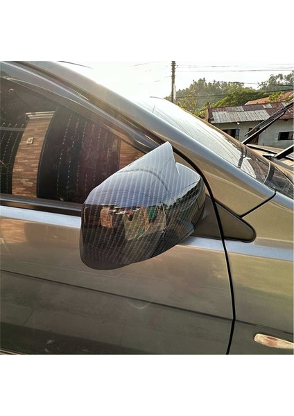 X10 Ex 2008-2012 Yan Kapı Dikiz Aynası Kapağı Kapak Trim Aksesuarlarıyla Uyumlu - Abs Karbon Fiber (Yurt Dışından) fırsatları