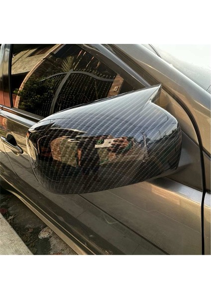 X10 Ex 2008-2012 Yan Kapı Dikiz Aynası Kapağı Kapak Trim Aksesuarlarıyla Uyumlu - Abs Karbon Fiber (Yurt Dışından) indirimleri