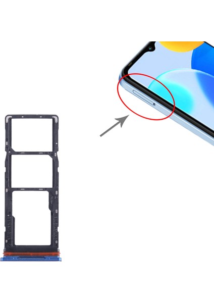 Tecno Pop 5 Pro Sım + Tepsi + Mikro Sd Kart Tepsisi Için (Yurt Dışından)